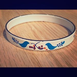 Vintage peace doves bracelet